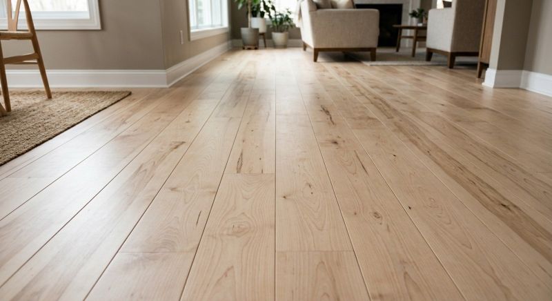 Birch Floor Installation in Middlesex County, MA