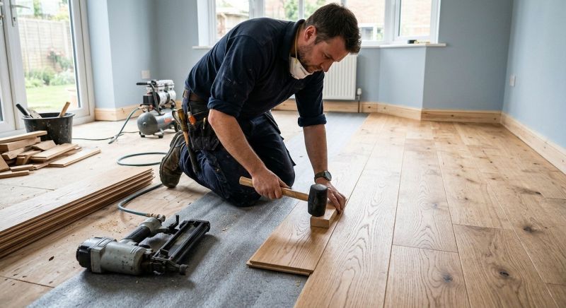Hardwood Floor Installation in Brighton, MA