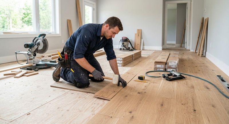 Hardwood Floor Installation in Chelsea, MA