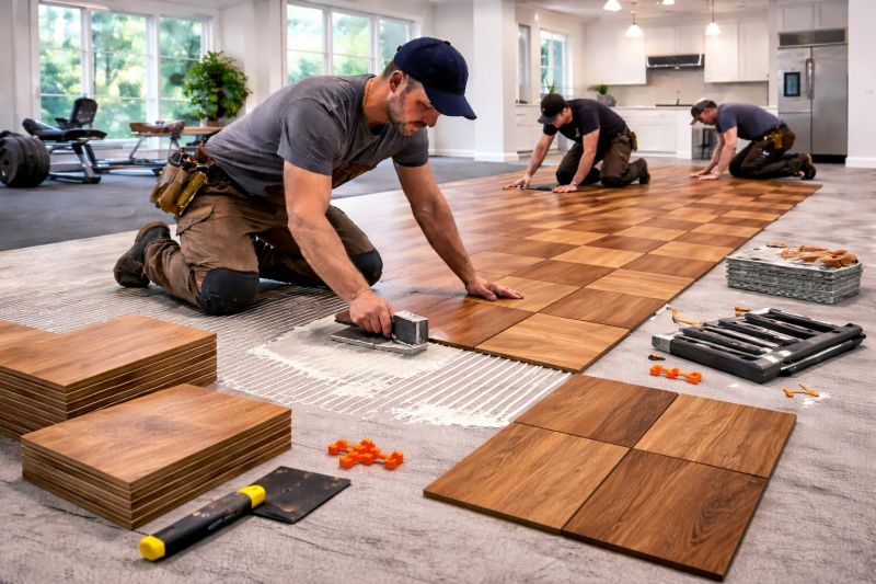 Hardwood Floor Installation in Dracut, MA