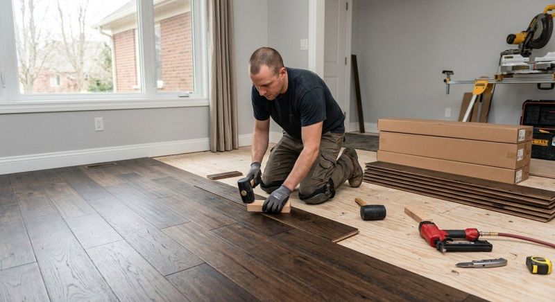 Hardwood Floor Installation in Everett, MA