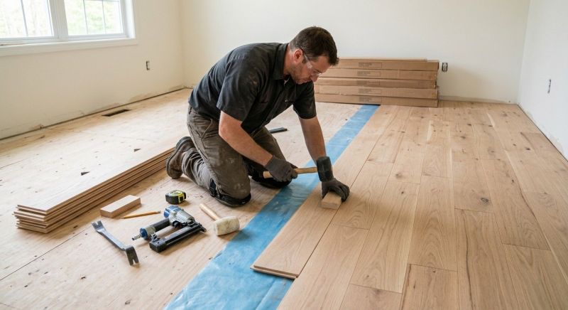 Hardwood Floor Installation in Gloucester, MA