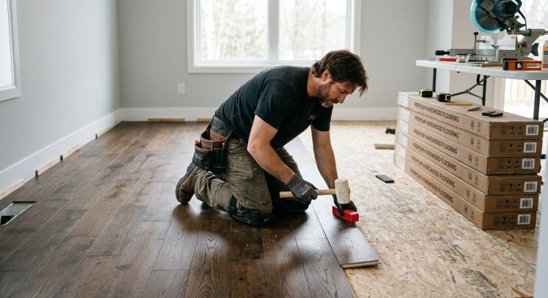 Hardwood Floor Installation in Hanover, MA