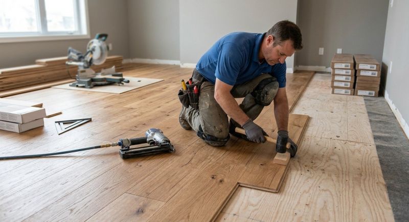 Hardwood Floor Installation in Lexington, MA