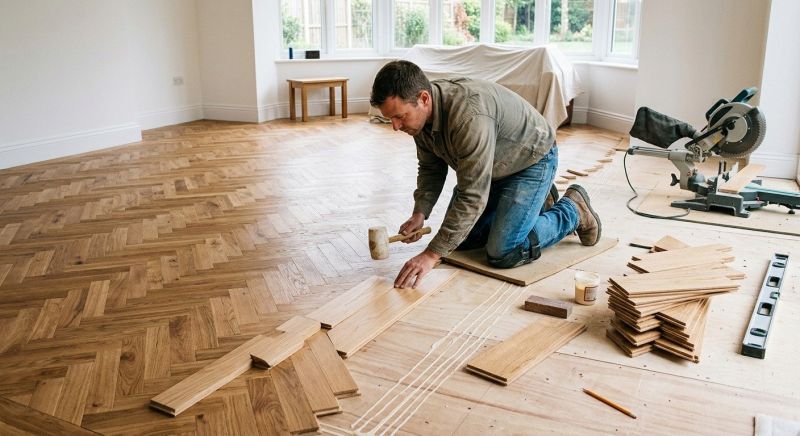 Hardwood Floor Installation in North Reading, MA