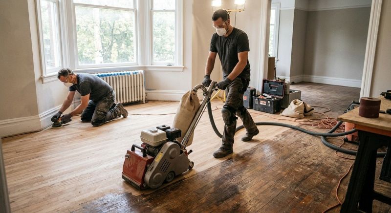 Hardwood Floor Renovation in Middlesex County, MA