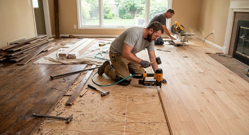Hardwood Replacement in Haverhill, MA