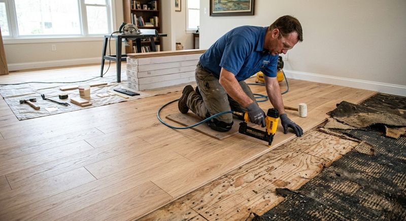 Hardwood Replacement in Holbrook, MA