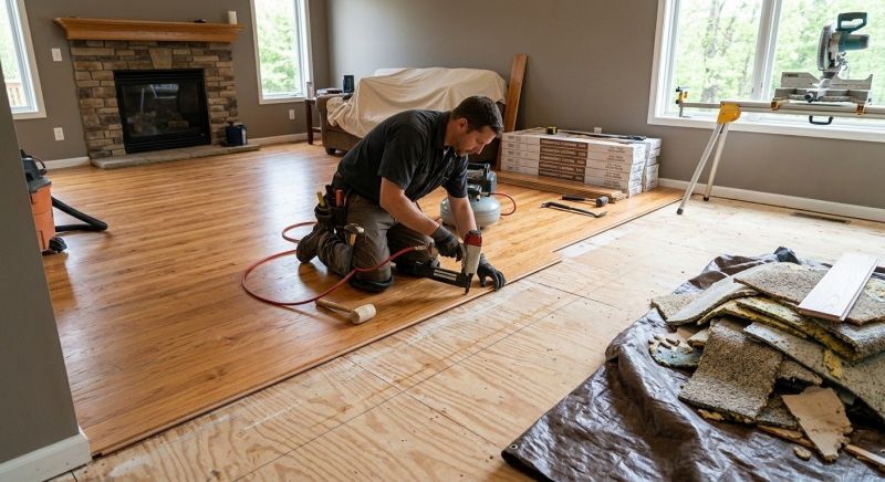 Hardwood Replacement in Hyde Park, MA
