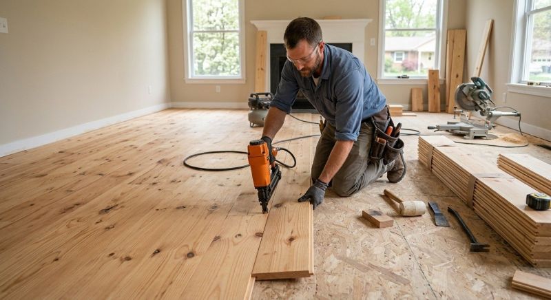 Maple Flooring Installation in Chelsea, MA