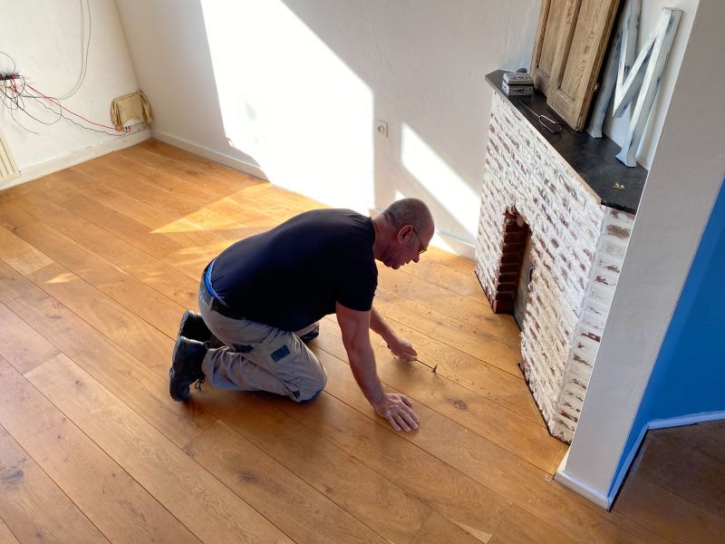 Pine Floor Installation in Middlesex County, MA